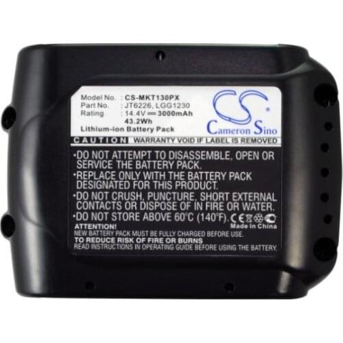 Cameron Sino 3000mAh battery for MAKITA BBO140 BCF050 BCL140 BCL140Z BCL142 BCL142Z BDA340 BDA340RFE BDA340Z BDA341 BDA341RFE