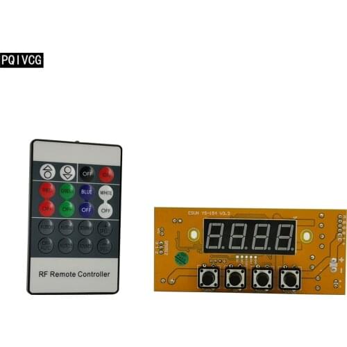 Four-color constant current motherboard with remote control 12x12w/18x12w/24x12w/54x3w RGBW Remote control motherboard 24V