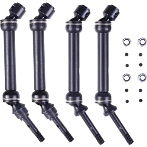 CVD Steel Front & Rear Drive Shaft Duty for Traxxas 1/10 Slash 4X4 SLA017 SLA018