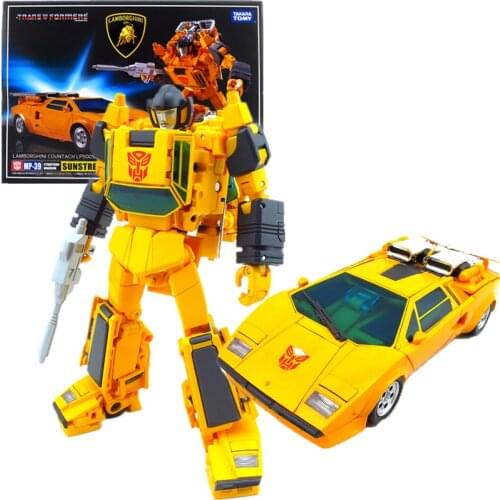 Takara Tomy Transformers Masterpiece Mp-39 Sunstreaker Western Animiation Action Figure Deformation Robot Gift Toys 14Cm