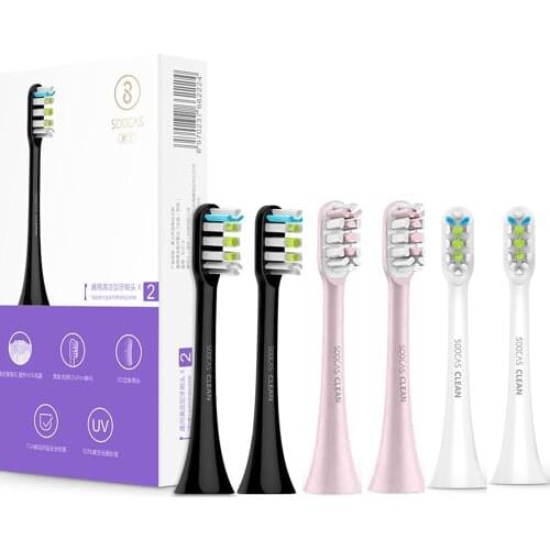 SOOCAS X3 X1 X5 Replacement Toothbrush heads for Xiaomi Mijia SOOCARE X1 X3 sonic electric tooth brush head original nozzle jets