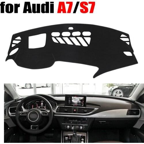 Car dashboard cover for Audi A7 S7 high configuration all the years Left hand drive dashmat pad dash covers auto accessories