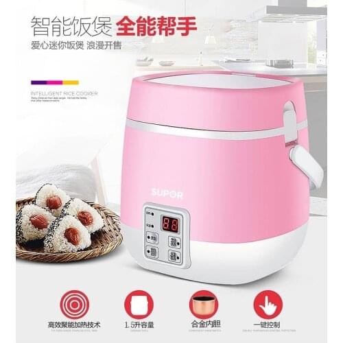 Mini rice cooker soup cooking steamed dishes a click away convenient and fast