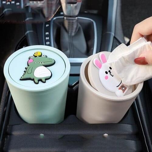 New Car Garbage Can Trash Home Room House Automobiles Interior Accessories Garbage Dust Case Holder Organizer Bin Basket gift
