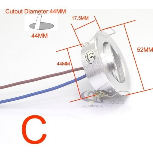 Wholesales High Quality 3W LED Downlight Mini LED Spotlight LED Ceiling Lamps Corridor Ceiling Spot Bulb Lamps Factory price