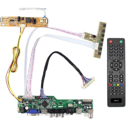 HD MI VGA AV USB RF LCD Controller Board T.V56.03 work for 22inch 1680x1050 LM220WE5-TLC1 LM220WE5-TLC3