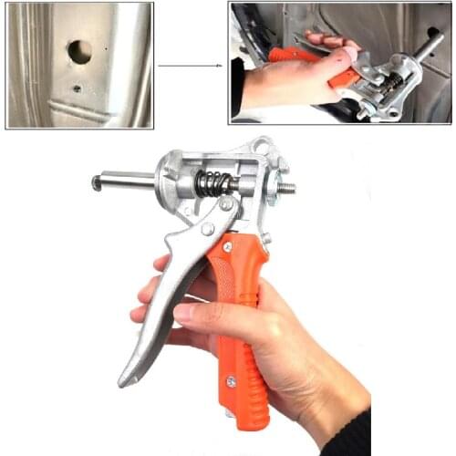 Flat Hole Pliers Car Dent Repair Pliers Clampe Edge Flat Hole Caliper Maintenance Pliers No Sheet Metal Car Dent Repair Tool