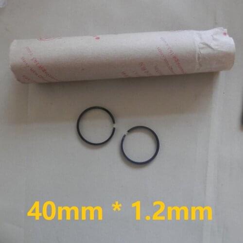 Wholesale 100pcs 40mm X 1.2mm Piston Ring For Brush Cutter FS400 MS210 ST021 MS230 ST023 MS201 MS201T MS211 Chainsaw Cylinder