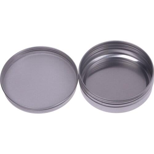 Empty Containers 100 Ml 5pcs Cosmetic Refillable Cream Containers Lip Gloss Aluminum Makeup Case Empty Jars Cosmetic Jars