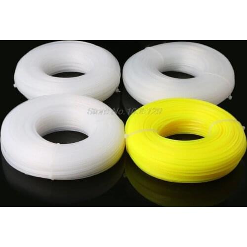 Garden 2.4mm 3mm Grass Trimmer Line 500g Round Square Brush Cutter Nylon Rope Oct10 Whosale&DropShip