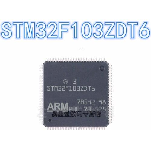 1PCS 100% new original authentic STM32F103ZDT6 QFP-144 32F103ZDT6 QFP144 32-bit microcontroller chip