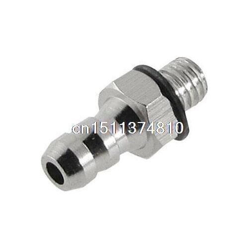 5 Pcs Straight Barb Fittings Connector M3 Thread for 3mm 3/25" Air Hose
