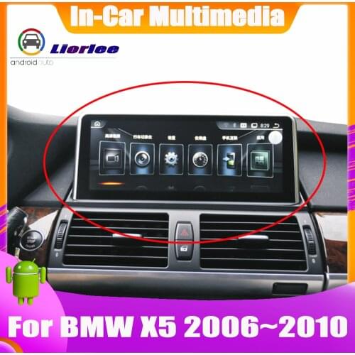 6-Core Android System Update Car GPS For BMW X5 E70 2006~2010 Autoradio Navigation Car Multimedia