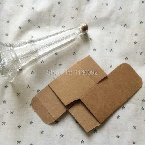 Free shipping 5x5x3.5 cm kraft paper packaging box/350gsm/jewelry box/dampproof cosmetics box/top grade cardcase/50 pcs a lot