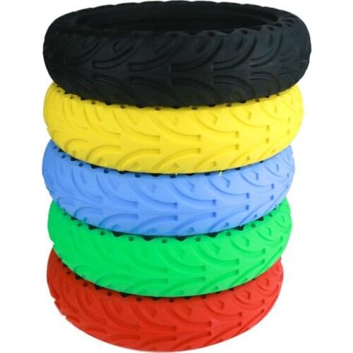 Electric Scooter Color Rubber Tire 8.5inch Explosion Proof Shock Absorption Rubber Wheel 8 1/2*2 Solid Tire Drop Shipping