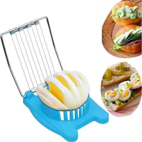 Egg Slicers Chopper Staainless Steel Fruit Cutter Egg Tools Manual Food Processors Kitchen Tools Gadgets Baking Tools