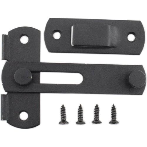 Stainless Steel Flip Latch Gate Latches Barn Door Latch Sliding Door Latch Safety Door Bolt Latch Lock for Pet Door Barn Door