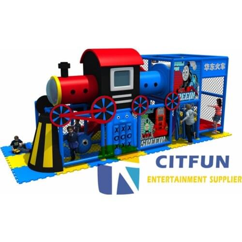 New Design EU Standard China Factory price Train Soft Play Equipment Children Indoor playground for sale IP-026C