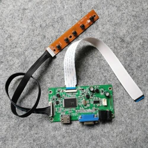 EDP 30-Pin panel controller board 1920*1080 +VGA DIY kit WLED Fit LP125WF1/LP125WF2/LP125WF3/LP125WF4 LCD screen notebook