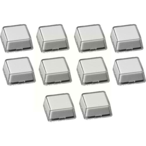 1pc MX Switch Relegendable Keycap Shell Protection Double-layer Custom Transparent Keycaps Keycaps Clips Removable Paper K2C8