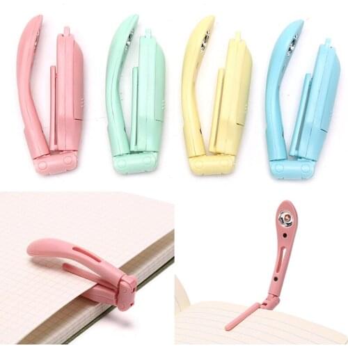 Mini Portable LED Reading Lamp Eye-protect Led Night Light Book Light With Clip