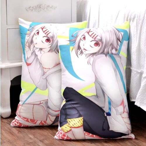 Anime Dakimakura Tokyo Ghoul JUZO SUZUYA/REI Hug Body Back Bedding Pillow 35x55/45x70cm Cosplay Cover Cartoon Cushion Case Core