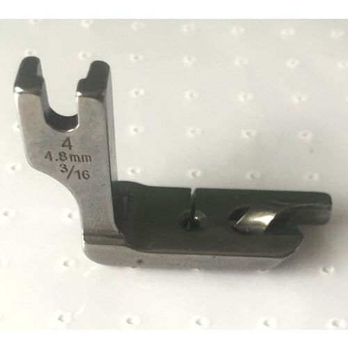 Industrial Sewing Parts Presser Feet Thin Fabric Use Hemmer Foot 3/16=4.8MM For Brother Juki Zoje Jack Typical flatcar machine