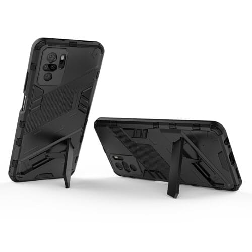 Shockproof Armor Rugged Case For Xiaomi Redmi Note 10 10S Luxury Protective Black Cover Shell Capa For Xiaomi Note10 Note 10S 5G