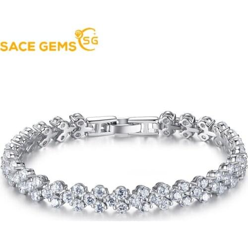 Браслеты с бриллиантами SACE GEMS China At AliExpress