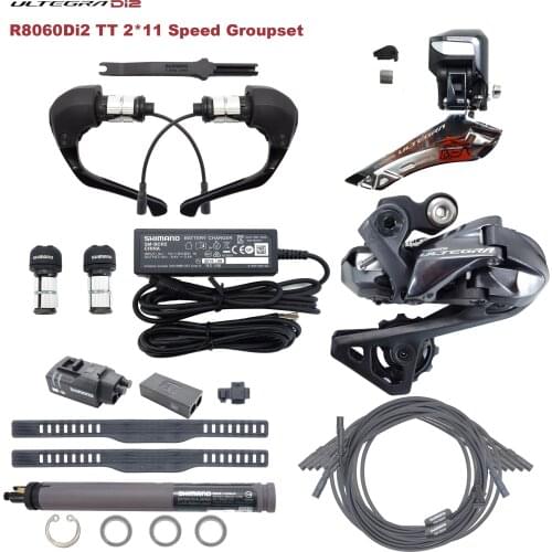 SHIMANO ULTEGRA Di2 R8060 2x11 speed electronic Groupset Derailleurs ROAD Bicycle R8060 TT/Triathlon derailleur shimano