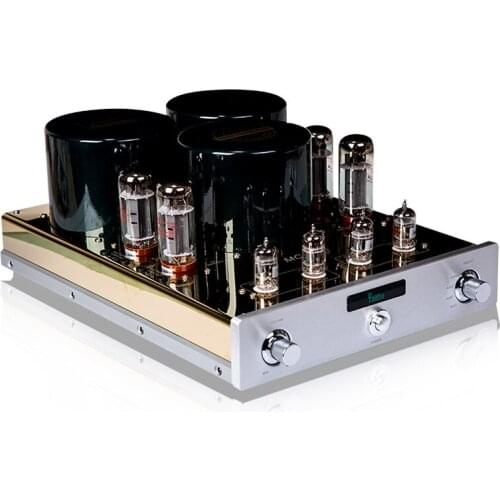 YAQIN MC-10T fever HIFI amplifier, EL34B tube amplifier, distortion: ≤0.9% (28W) Frequency response: 10Hz-60KHz (±2dB)