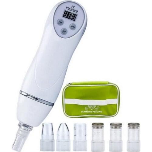 By DHL 5set 100V-240V Microder Machine Beauty Device Skin diamond Peel Blackhead Acne Remover Cleaner Dermabrasion Facial tool