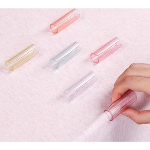 12pcs/lot Bed Sheet Grippers Fasteners Clothespins Clip Mattress Quilt Holder
