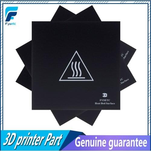 5pcs Frosted Heated Bed Build Plate Tape 300x300mm Build Sheet 11.8''x11.8'' Platform Sticker For CR-10s Lulzbot Taz6