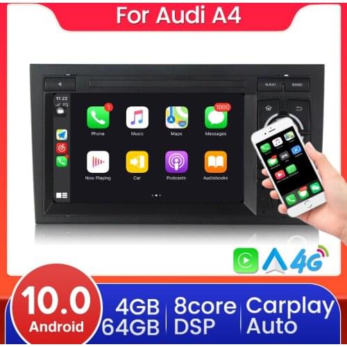 7'' WIFI Android Car Radio Multimedia Player For Audi A4 B6 B7 S4 B7 B6 RS4 Seat Exeo 2002-2008 RS4 B7 2008-2012 GPS Navigation