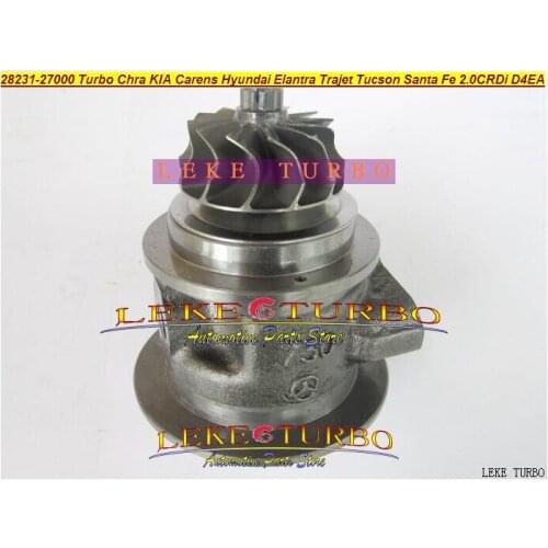 Free Ship Turbo Cartridge Chra Core TD025 28231-27000 49173-02412 For KIA Carens II For Hyundai Tucson Santa Fe D4EA 2.0L CRDi