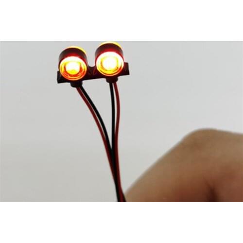 Side Contour Indicator Light LED Side Light Lamp for 1/14 Tamiya Scania Man Actros RC Truck Accessories Parts