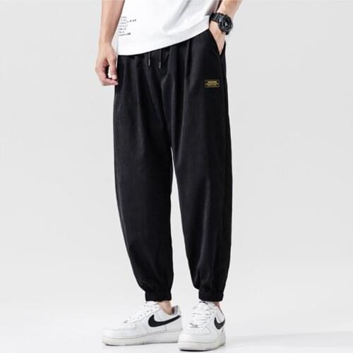Male Pants 5XL Japan Oversize Men Casual Pants 5 Colors Full Length Mens Trousers Fitness Wide Leg Loose sweatpants new