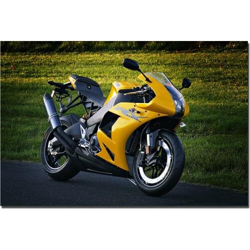 EBR 1198RX Super Motorcycle Poster Canvas Painting Wall Art Pictures Print For Living Room