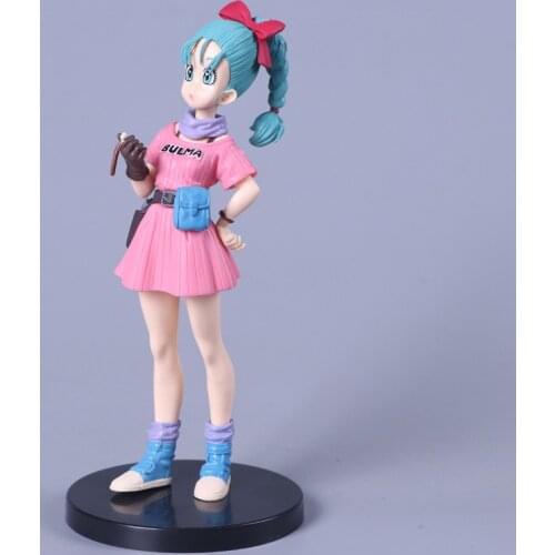 24cm PVC Anime Action Figure Model Bulma Classic Ornaments Toys