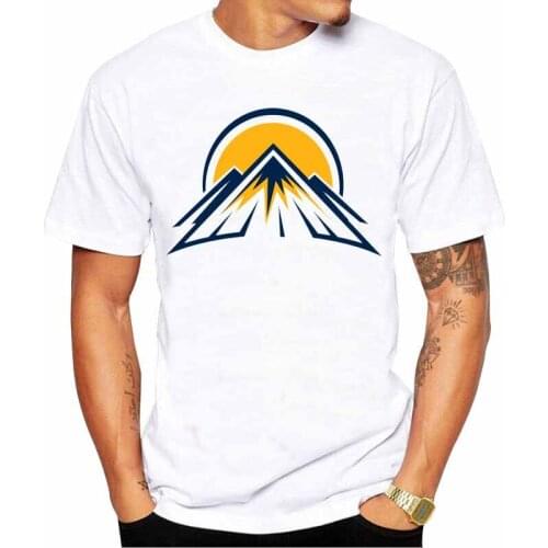 Mountain range Cartoon Printed T Shirt Summer T Shirt Popular Tees Amazing Short Sleeve Men Tops Unique Cool
