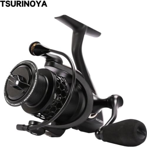 Tsurinoya NA 2000 3000 Saltwater Spinning Fishing Reel 9BB 5.2:1 Aluminum Spool Carp Fishing Lure Coil
