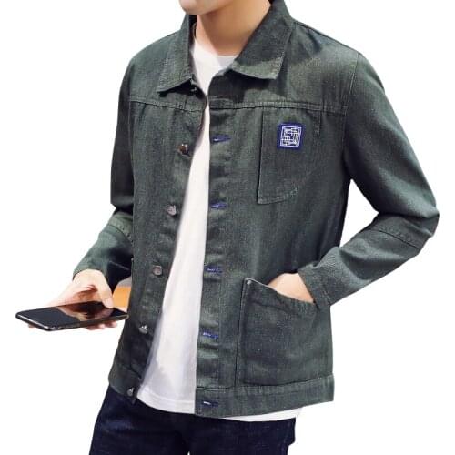 Bormandick Jacket Thin Men Casual Jacket Spring Autumn Jacket Men Slim Fit Trench Coat Mens Cotton Button Male KXP18 J81 40 BBY