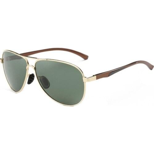 New Fashion Sunglasses Men Classic Metal Driving Outdoor Sunglasses