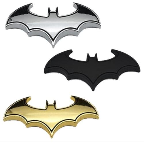 3D Car Stickers Personality Bat Car Mark Scratch Coverage Modified Body Decal Bumper Funny Sticker Auto Motorcycle Decorations