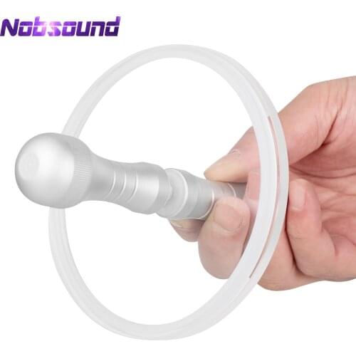 Nobsound LP Vinyl Record Cleaning Clamp Label Saver Protector Waterproof Clean Tool for Disc Albums