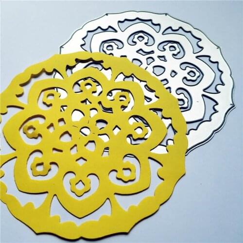 Wholesale die Cutting dies Lace magic coupl disk metal craft paper die Scrapbooking/DIY Embossing mould Easter New Year cards