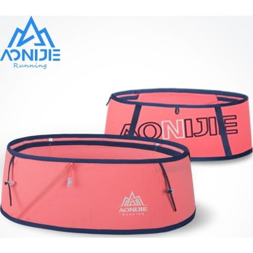 AONIJIE W8101 Hydration Running Belt Fanny Waist Pack Travel Money Bag Trail Marathon Gym Workout Fitness Mobile Phone Holder