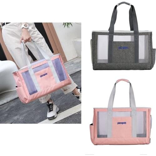 Pet Dog Travel Bag Portable Bag Cat Dog Carrier Breathable Bags Outgoing Pets Handbag Zippers Airline Approved Backpack