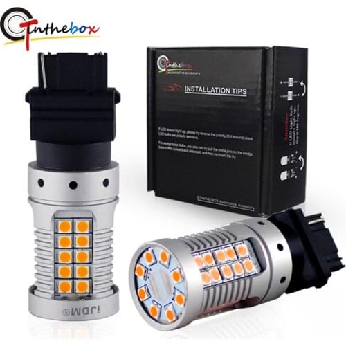 Gtinthebox 3156 led PY27W PY27/7W T25 canbus led For turn signals motorcycle or car Turn Signal Lights Brake Lights Reverse Lamp